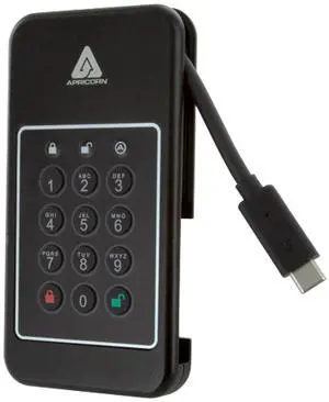 Apricorn Aegis NVX - SSD - 1 TB - USB 3.2 Gen 2 - TAA Compliant