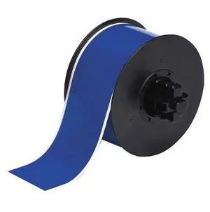 BRADY B30C-2250-595-BL Tape, Blue, Labels/Roll: Continuous
