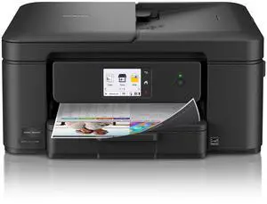 Brother Work Smart 1410 Wireless Color Inkjet All-in-One Printer with 2.7" Color Touchscreen and Automatic Duplex Printing (MFC-J1410DW)