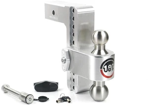 Weigh Safe LTB82.5KA Aluminum Adjustable Drop Hitch 8" for 2.5" Receiver Weigh Safe LTB82.5KA Aluminum Adjustable Drop Hitch 8" for 2.5" Receiver