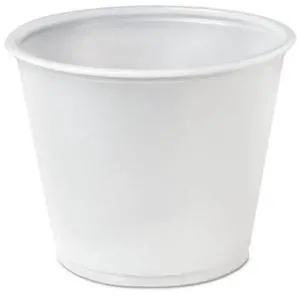 Solo Cup Company P550N Plastic Soufflé Portion Cups, 5 1/2 Oz., Translucent, 250/bag