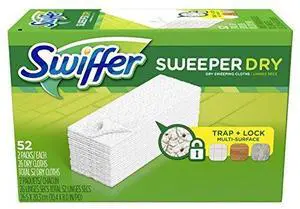 Procter & Gamble 99038 Dry Refill Cloths, 10 5/8" X 8", White, 208/carton