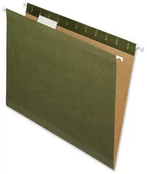 Nature Saver Recycled Green Hanging File Folders (nat-08650)