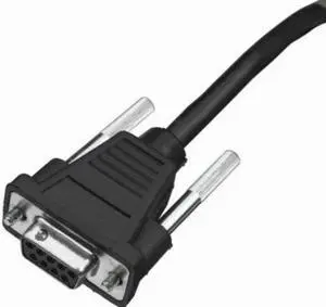 Honeywell 53-53000-3 Serial PowerLink Coiled Cable Adapter - Serial - 9 ft - DB-9 Serial - Black