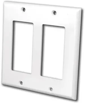 VANCO 820512 Decor Style Face Plates Dual