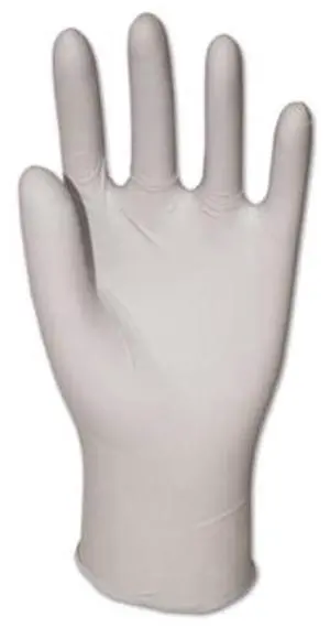 General Supply 8960MCT General-purpose Vinyl Gloves, Powdered, Medium, Clear, 4 Mil, 1000/carton
