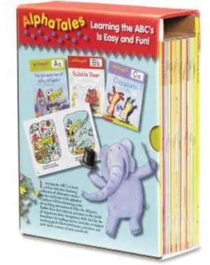 Scholastic Alphatales Box Set Education Printed Book - Softcover (shs-0545067642)