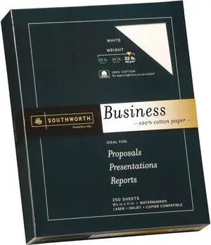 Southworth Premium Weight 100% Business Cotton Paper (jd18c)