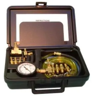 Sg Tool Aid 36250 Multi-port Fuel Injection Pressure Tester For Domestic And Foreign Vehicles In Molded Plastic Storage Case