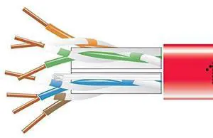 Black Box Gigatrue Cat6 550-mhz Solid Bulk Cable - Plenum, 1000-ft., Red - Category 6 For Voip Device, Network Device - 128 Mb/s - 1000 Ft - 1 X Bare Wire - 1 X Bare Wire - Red (eyn869b-pb-1000)