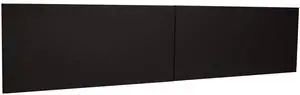 Lorell Door Kit - 72" Width - Steel - Black (llr-79173)