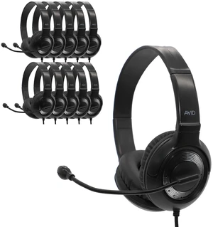 AVID AE-55 Headset - Stereo - USB Type C - Wired - 32 Ohm - 20 Hz to 20 kHz - Over-the-head, On-ear - Binaural - Circumaural - 6 ft Cable - Noise Cancelling, Bi-directional Microphone - Noise Cancelin AVID AE-55 Headset - Stereo - USB Type C - Wired - 32 Ohm - 20 Hz to 20 kHz - Over-the-head, On-ear - Binaural - Circumaural - 6 ft Cable - Noise Cancelling, Bi-directional Microphone - Noise Cancelin