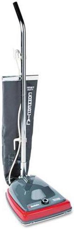 Eureka SC679J Sanitaire Commercial Lightweight Bag-Style Upright Vac  12lbs  GY/Red