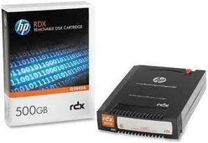 HEWLETT PACKARD ENTERPRISE Q2042A HP RDX 500GB REMOVABLE DISK CARTRIDGE