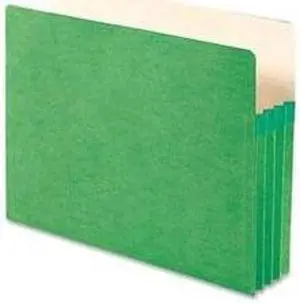 Smead Manufacturing Company SMD73226 Top-Tab File Pocket- Ltr- 11-.75in.Wx9-.50in.H- 3-.50in. Exp- GN