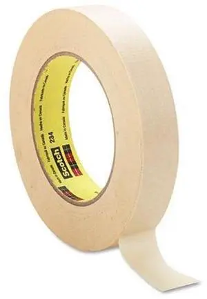 3M 2341 General-Purpose Masking Tape  1 in.x 60 Yards  3   Core  Natural
