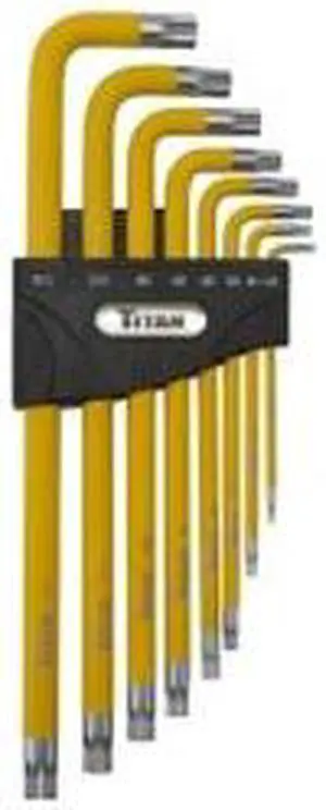 8 Piece Triple Square L-Shaped Wrench Set