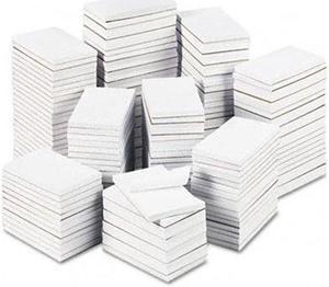UNIVERSAL Bulk Scratch Pads Unruled 3 x 5 White 180 100 Sheet Pads/Carton 35623