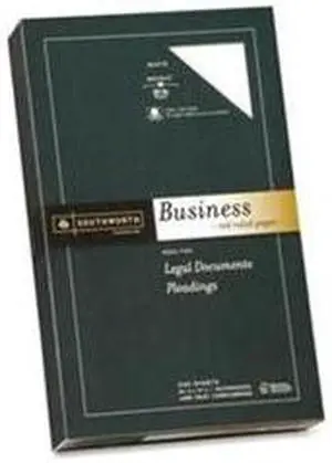 Southworth Company SOU403ER Fine Business Paper- 20 lb.- Legal Ruled- 8-.50in.x14in.- WE