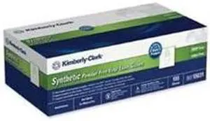 Kimberly-Clark KIM55034 Powder-Free Exam Gloves- Non-Latex- X-Large- Clear