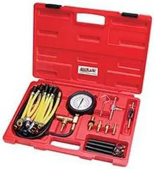 S.U.R. & R. SRRFPT22 Deluxe Fuel Injection Pressure Tester Kit- 30 Pc