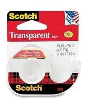 Scotch Gloss Finish Transparent Tape