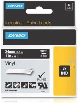 DYMO IND Vinyl Labels 1"