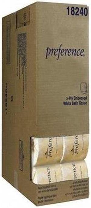 Embossed 2-Ply Bathroom Tissue 550 Sheet/Roll 40 Rolls/Carton