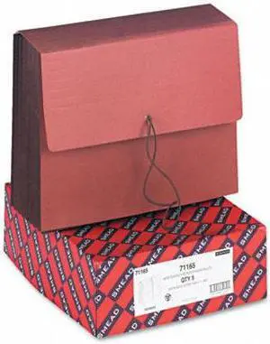 Smead TUFF Seven" Exp Wallets Manila/Redrope Letter 71165