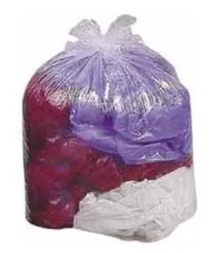 Genuine Joe Trash Can Liners 30 Gallon .6Mil 30"x36" 250/CT Clear 01012