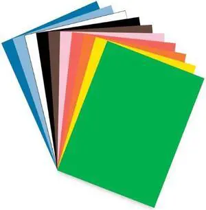 Pacon 103095 Tru-Ray Construction Paper, 76 lbs., 18 x 24, Assorted, 50 Sheets/Pack