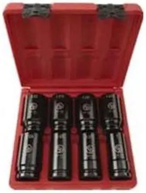 Chicago Pneumatic S6008D 8 piece 3/4" Drive Impact Socket Deep Set
