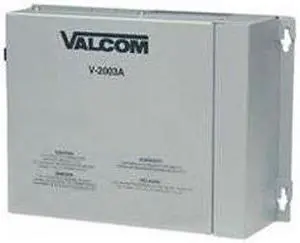 Valcom One-way 3 Zone Page Control With All Call And Built-in Power; Provides Backgro