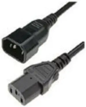 HP A0K02A 2M 10A C13-C14-Black JPR Cord