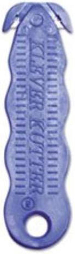 Box Cutter Safety Knife, 5/PK, Blue/Black, Sold as 1 Each