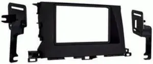 Metra 95-8248B Black Double DIN Stereo Dash Kit for 2014-up Toyota Highlander