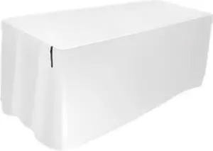 Ultimate Support Systems - USDJ-8TCW - 8ft Foot Table Cover (White)