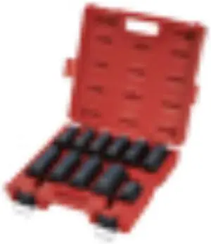 Sunex 4632 11-Piece 3/4 in. Drive Wheel Service Impact Socket Set