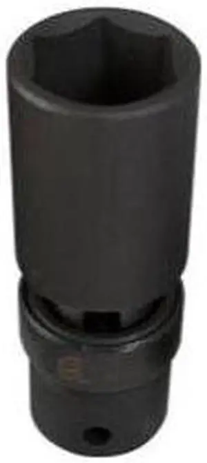 1/2" Drive 6 Point Deep Universal Impact Socket 19mm