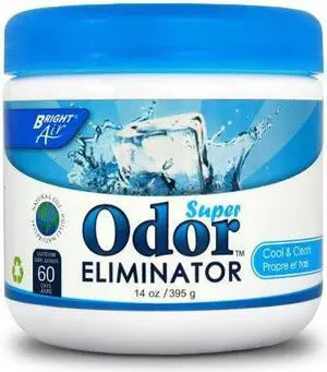 Bright Air Super Odor Eliminator, Cool and Clean, Blue, 14 Oz Jar 900090EA