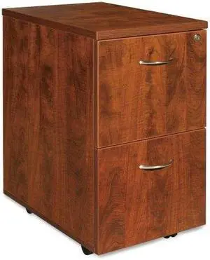 Lorell Mobile Pedestal File/File 16"x22"x28-1/4" Cherry 69431