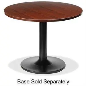 Round Conference Tabletop, 42"D, Mahogany LLR87239
