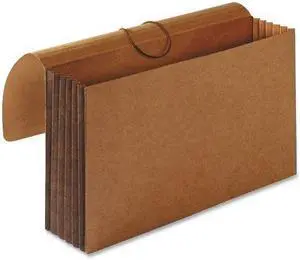 Sparco Accordion Wallets Legal 5-1/4" Exp 12-3/8"x10" Brown 26576