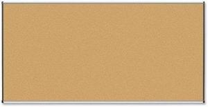 Lorell Natural Cork Board 8'x4' Satin Finish 60645