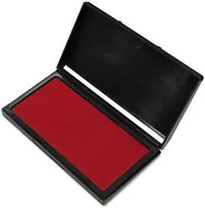 Microgel Stamp Pad for 2000 PLUS 3 1/8 x 6 1/6 Red