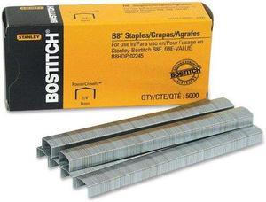 Amax Inc B8 Staples Chisel Point Use In B8 Line 1/2"W 1/4"L 5 000/BX STCR211514