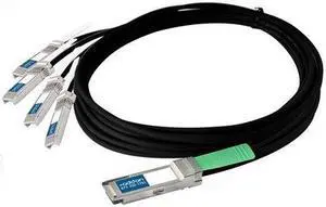 3M 40GBASE-CR4 QSFP+/4XSFP+ DAC