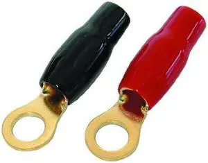 NEW AUDIOPIPE PBTR4 0 GA RING (2) WIRE TERMINALS 0 GAUGE