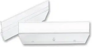 Smead Easy Slide Hanging Folder Tab 1/3 Tab 3 1/2 in Clear 18/Pack 64626