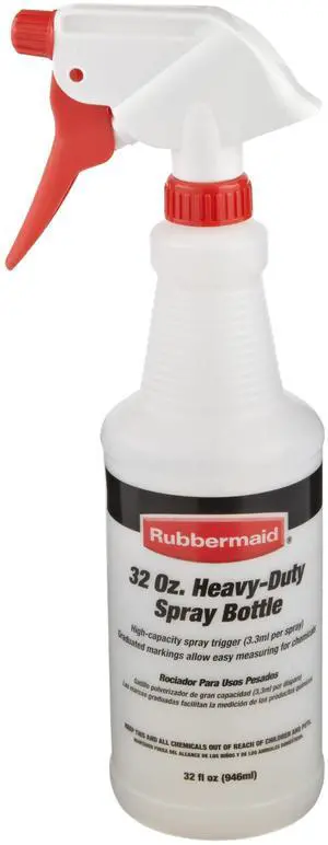 Rubbermaid Commercial Spray Bottle 32oz. Clear 9C03060000